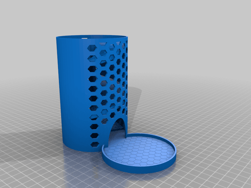 The Hive - Supportless Dice Tower 3d model