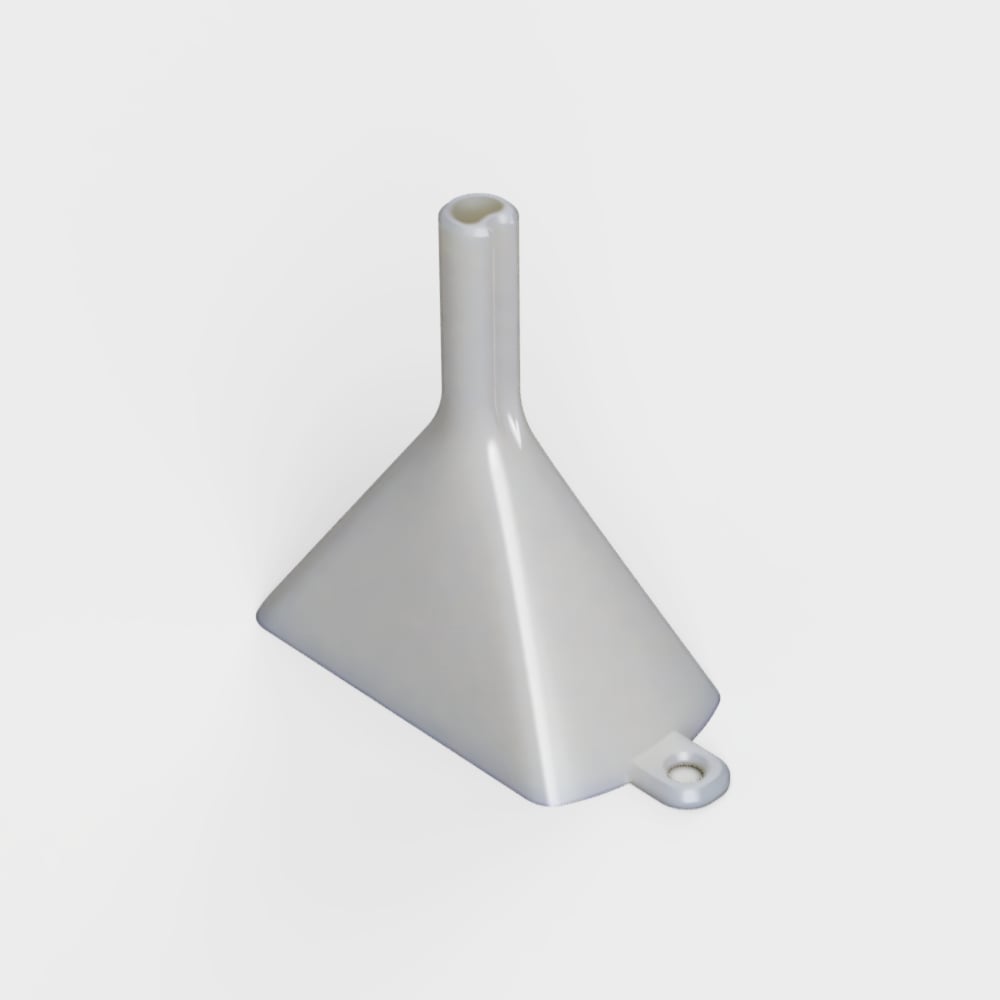 Remix of Compact Flat Funnel with Air Vent for Small Bottles 3d model