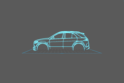 Mercedes - AMG GLE Wall Art 3d model