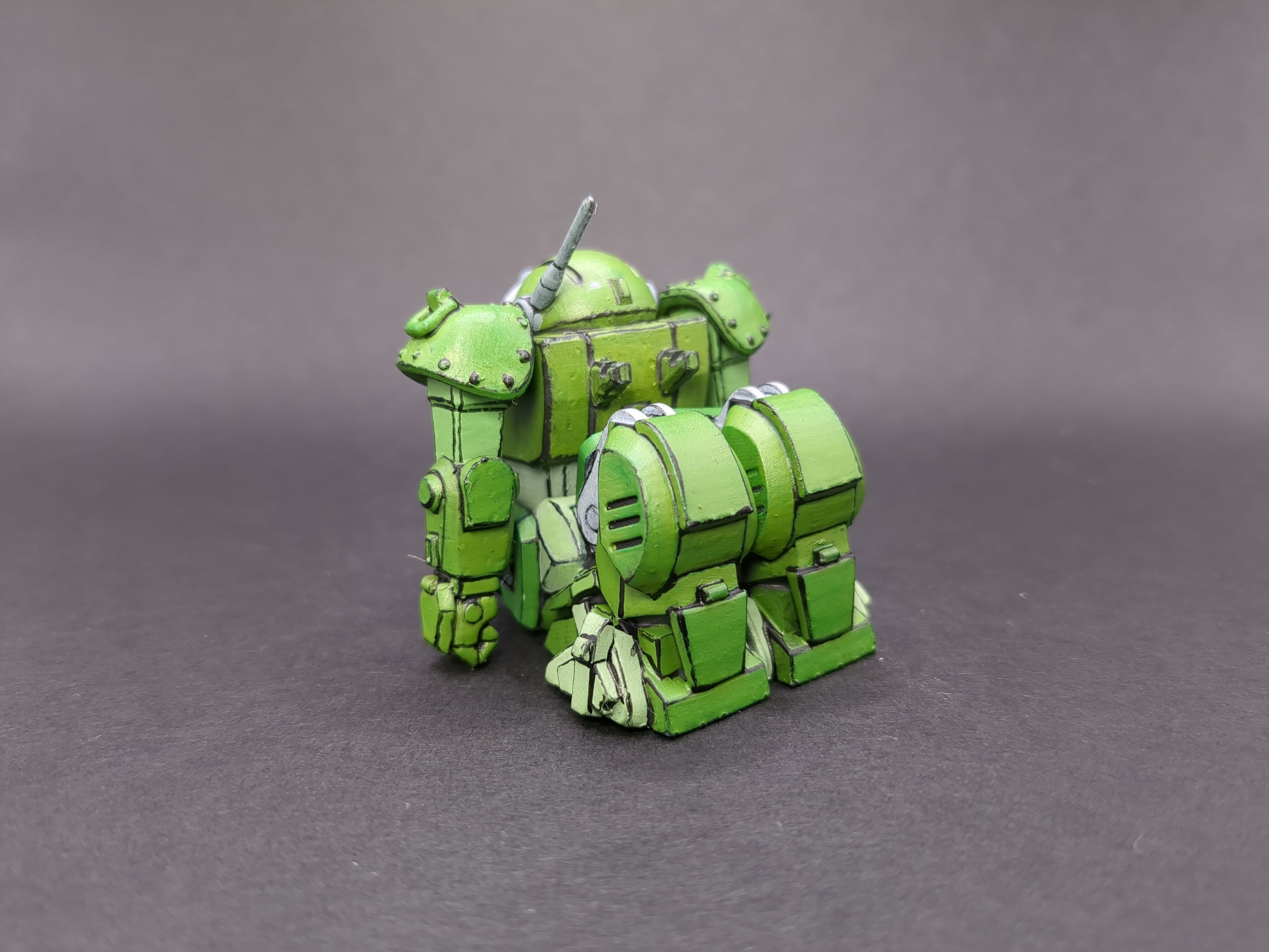 Scopedog Mecha Miniatures Bundle 3d model