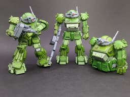 Scopedog Mecha Miniatures Bundle 3d model