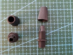 Ceiling light junction box cap cable cover 3d model
