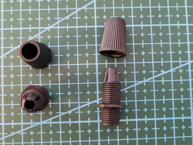 Ceiling light junction box cap cable cover 3d model
