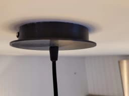 Ceiling light junction box cap cable cover 3d model