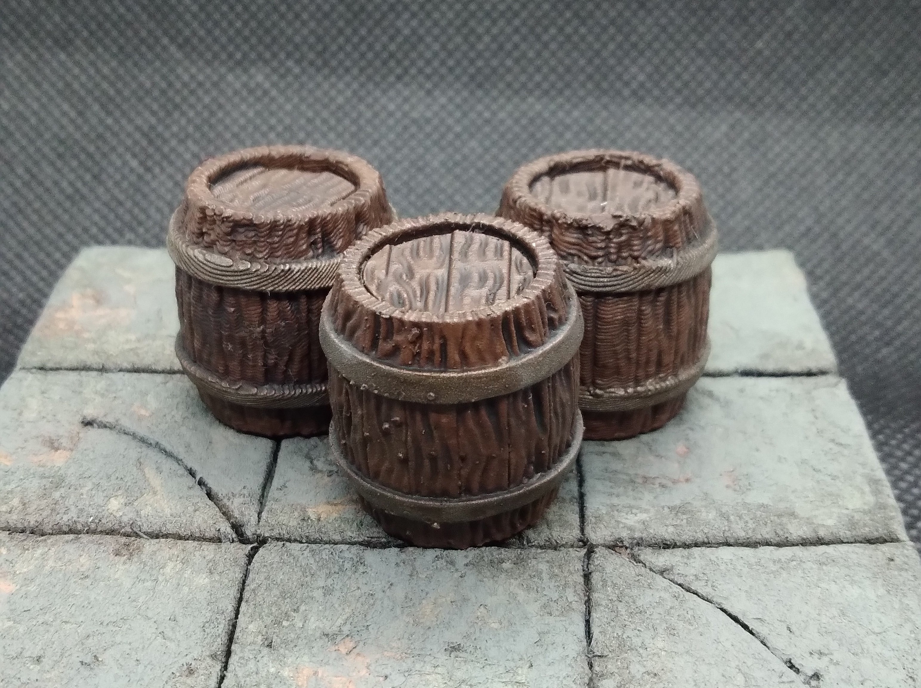 Barrel, Scatter Terrain 3d model
