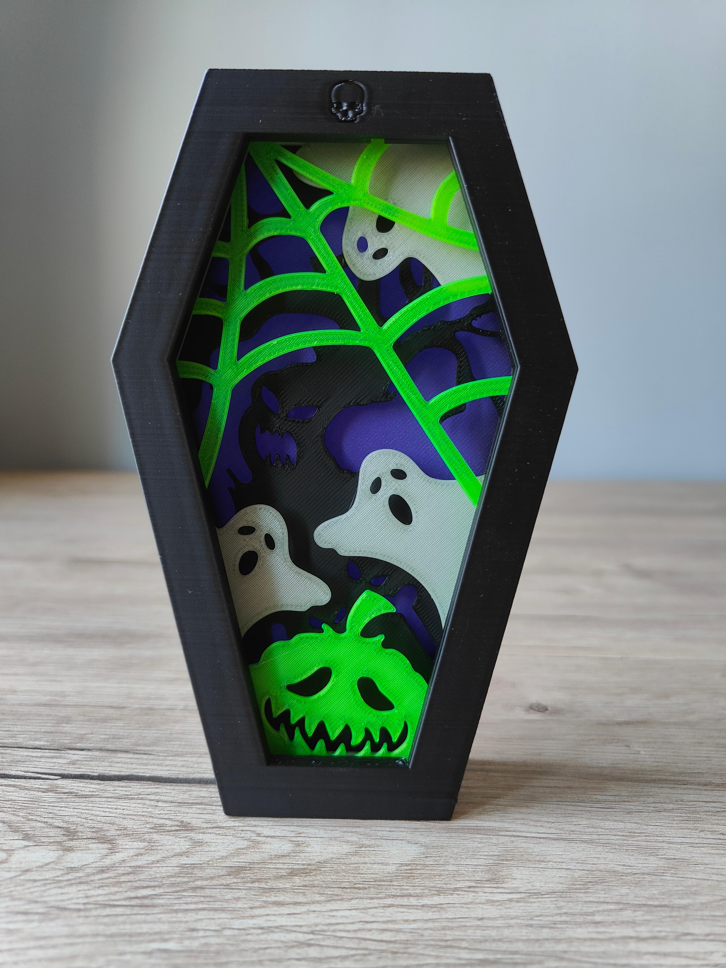Ghosts Coffin Box 3d model