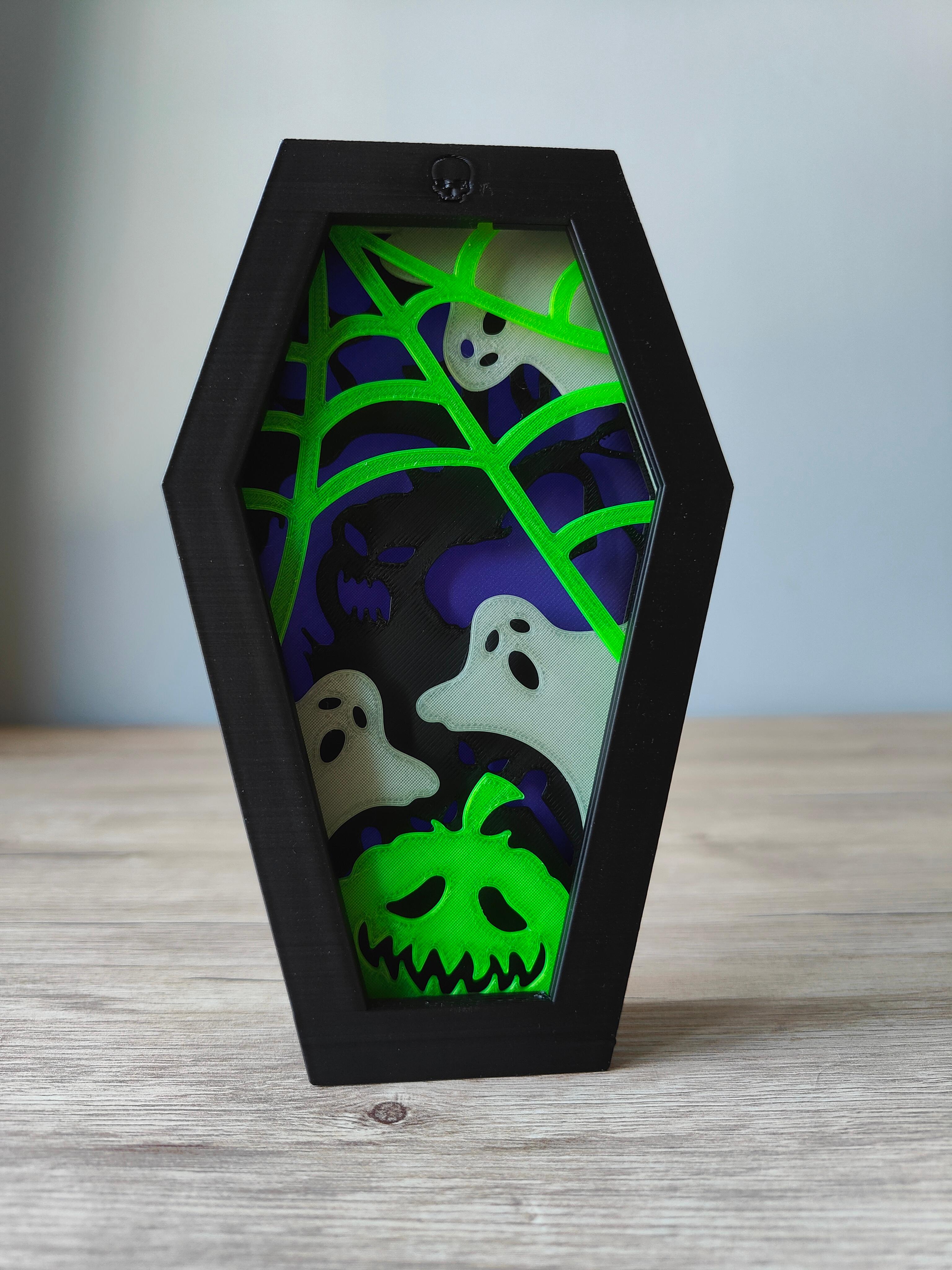 Ghosts Coffin Box 3d model