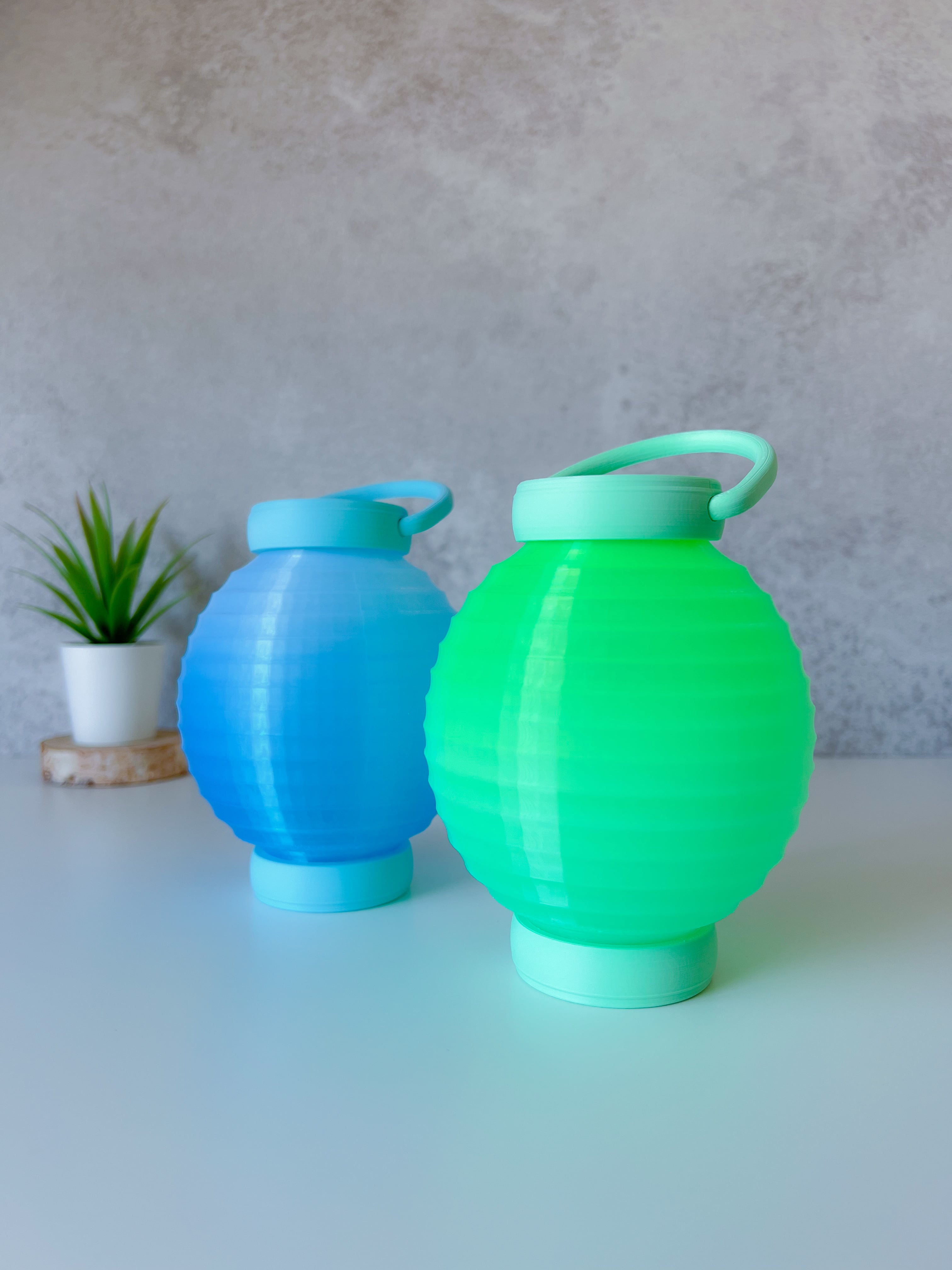 Japanese Paper Lantern 3d model