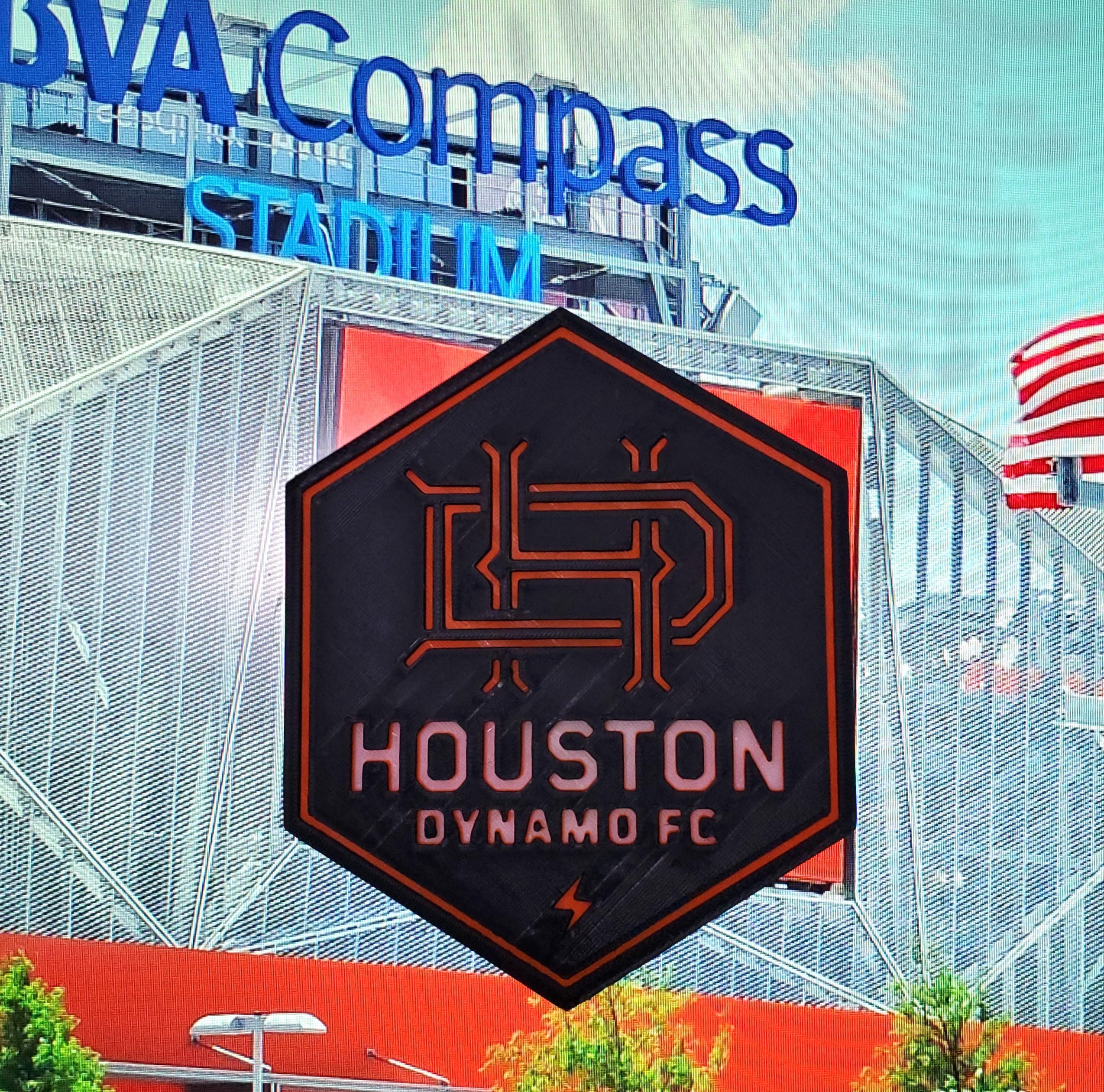 CS Houston Dynamo coaster or plaque 3d model