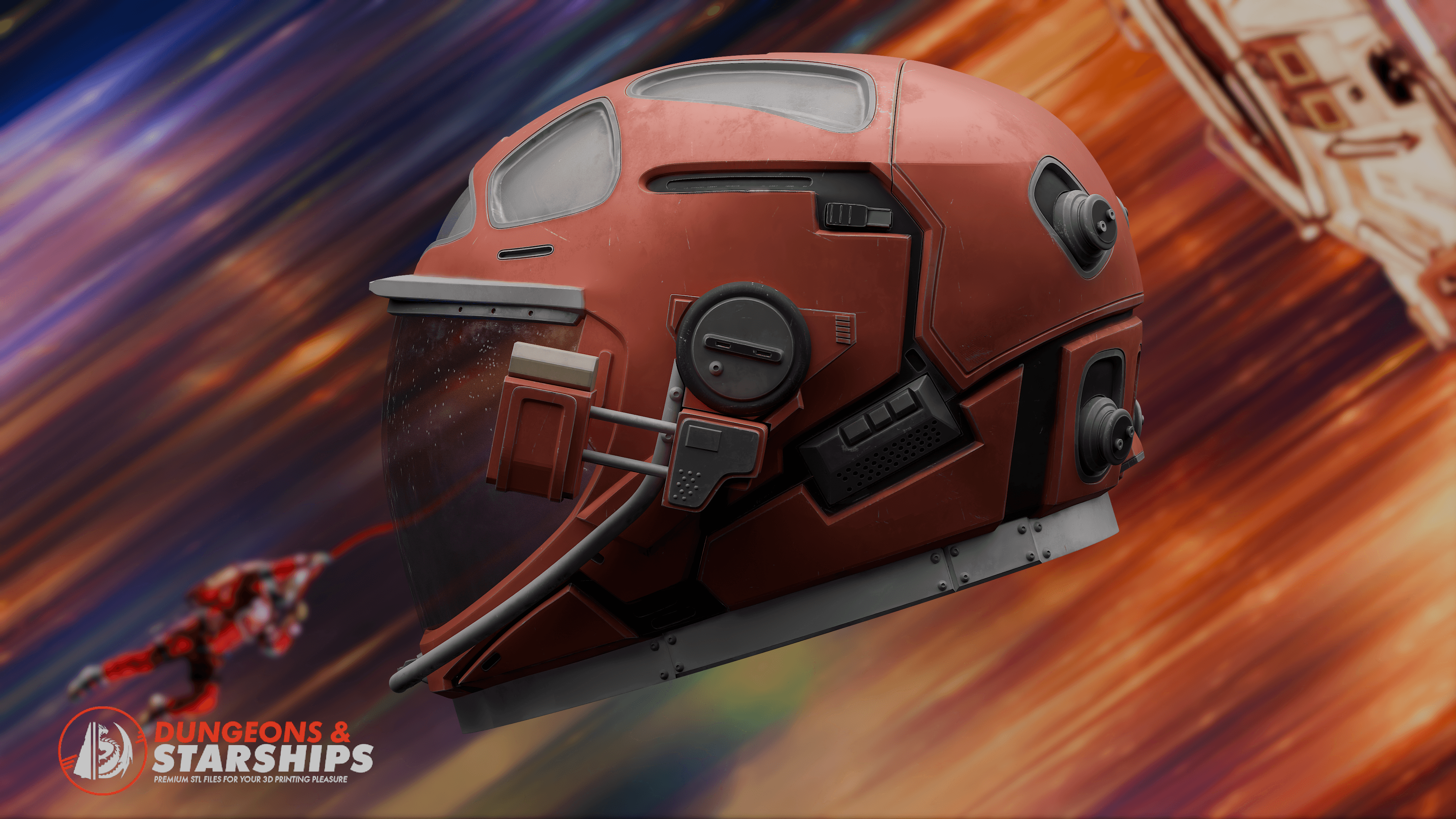 EVA Helmet - Project Hail Mary 3d model