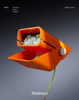 Lamp Kayo - Desktop 3d printed lamp for kids & big kids 3d model