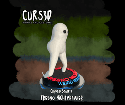 Fresno Nightcrawler! 3d model