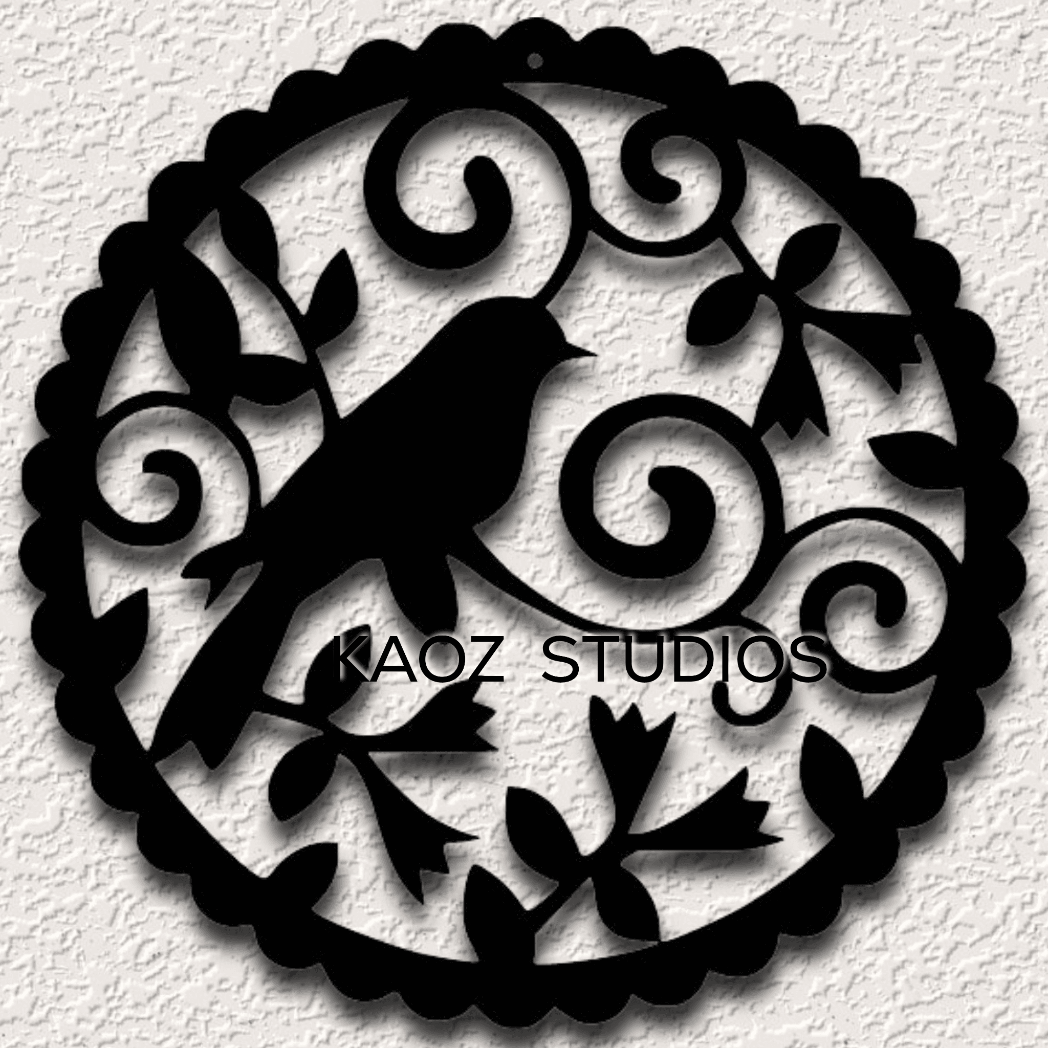 bird wall art birds wall decor spring garden decoration 3d model