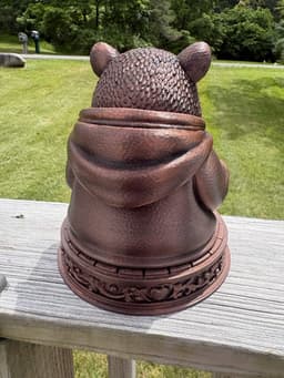 Reading Capybara 3d model