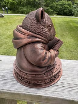 Reading Capybara 3d model