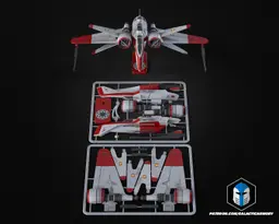 ARC-170 Vehicle Kit Card - 3D Print Files 3d model