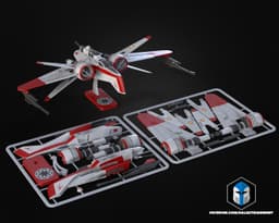 ARC-170 Vehicle Kit Card - 3D Print Files 3d model