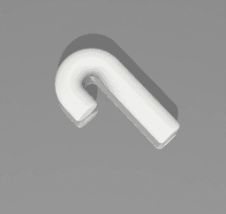 Candycane 3d model