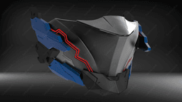 Cyborg Mask V4 3d model