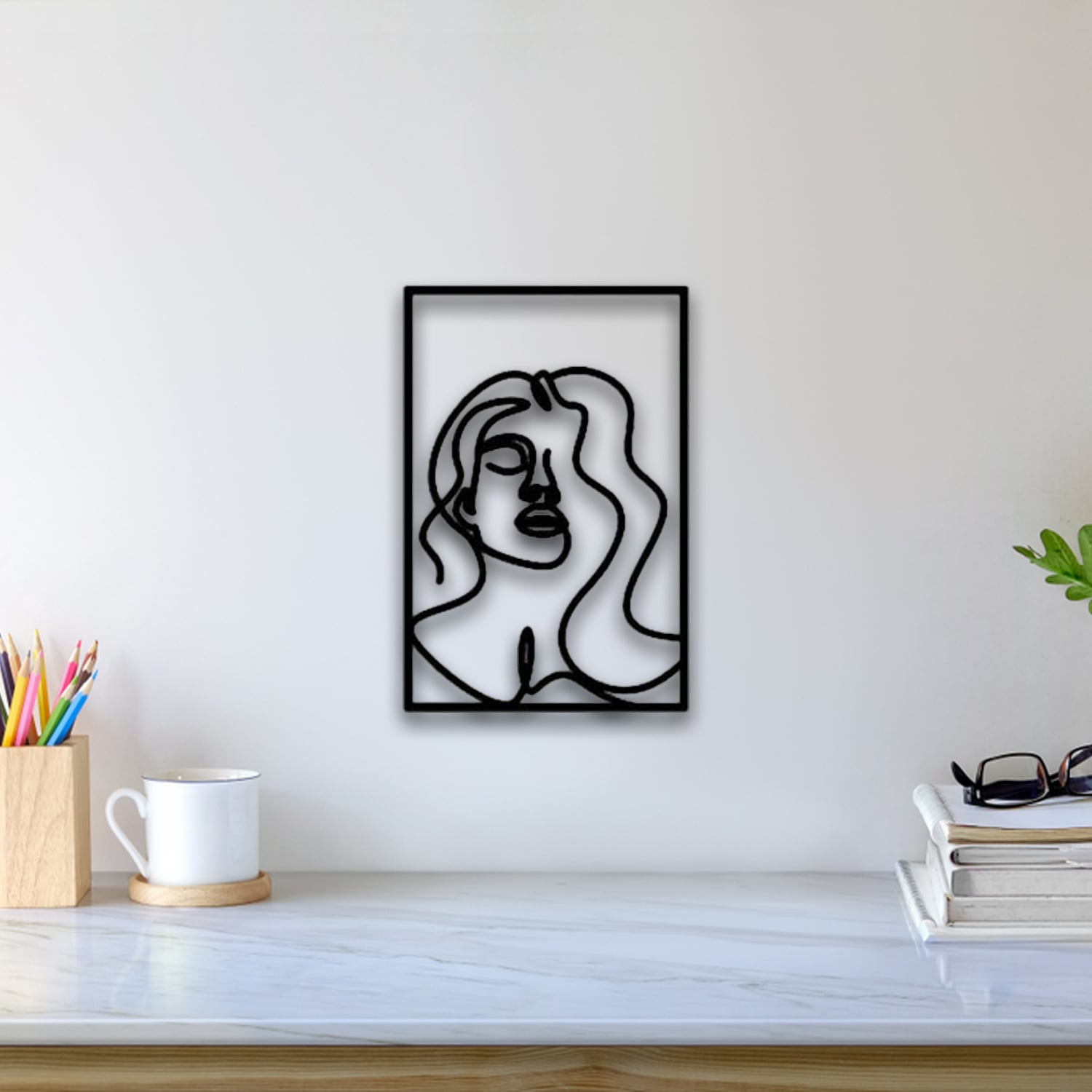 Woman Wall Art 3d model