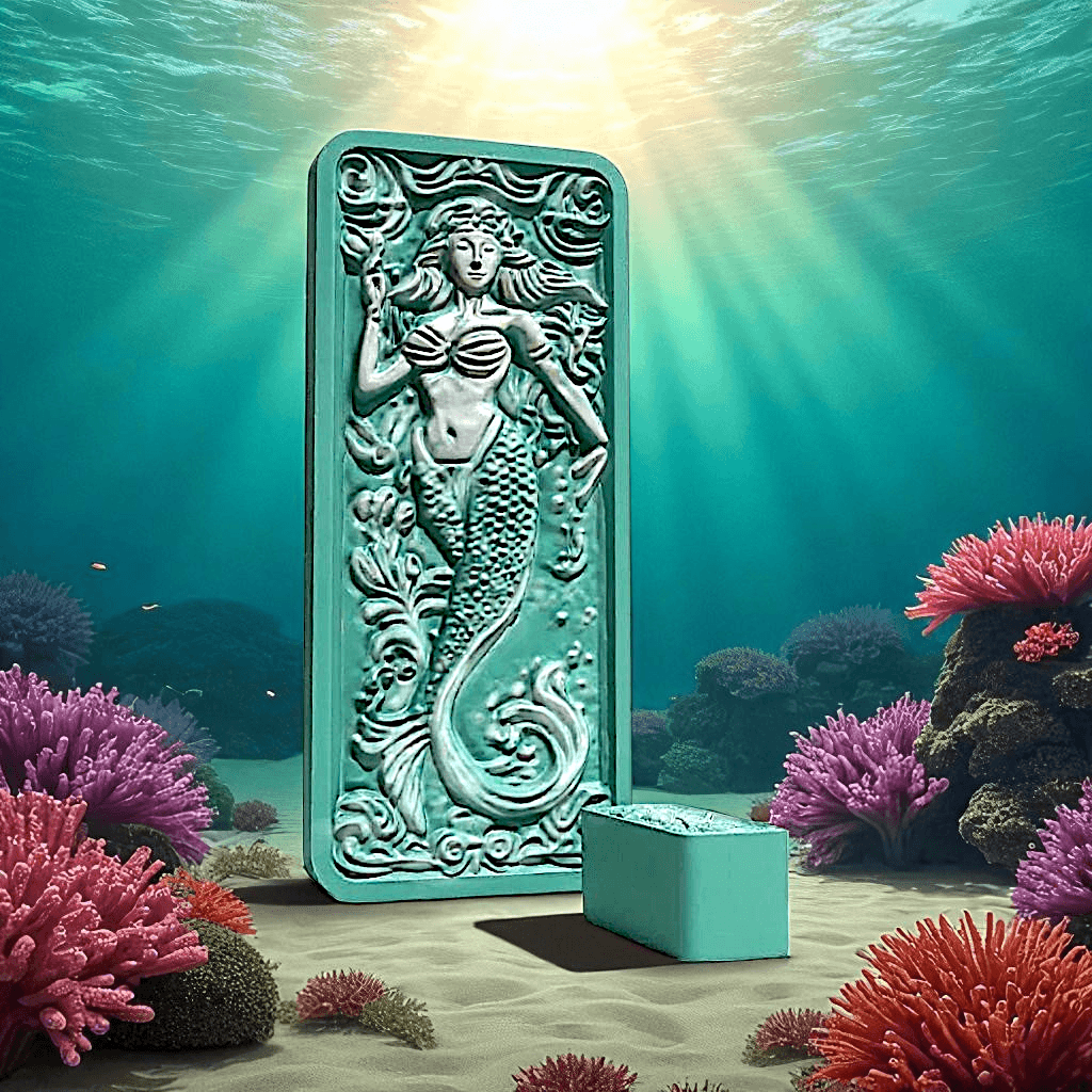 Mermaid Pencil Box 3d model
