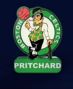 Boston Celtics Sign – LED Strip Compatible 3d model