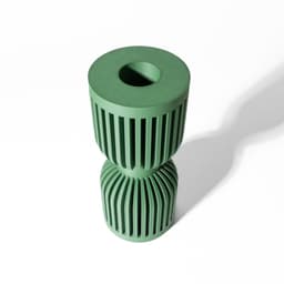 The Lira Vase, Modern and Unique Home Decor for Dried and Preserved Flower Arrangement | STL File 3d model
