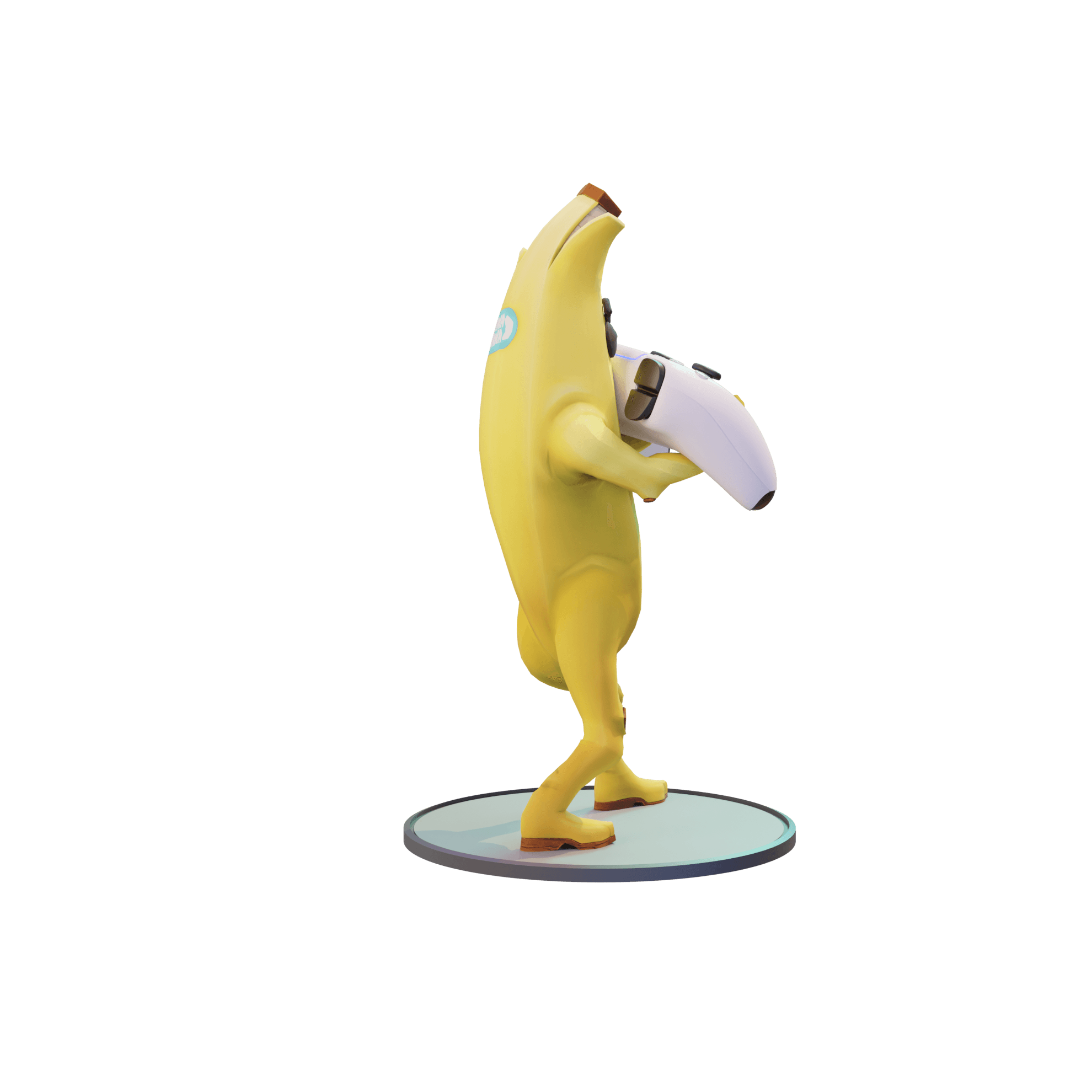 Peely Controller Stand 3d model