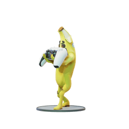 Peely Controller Stand 3d model