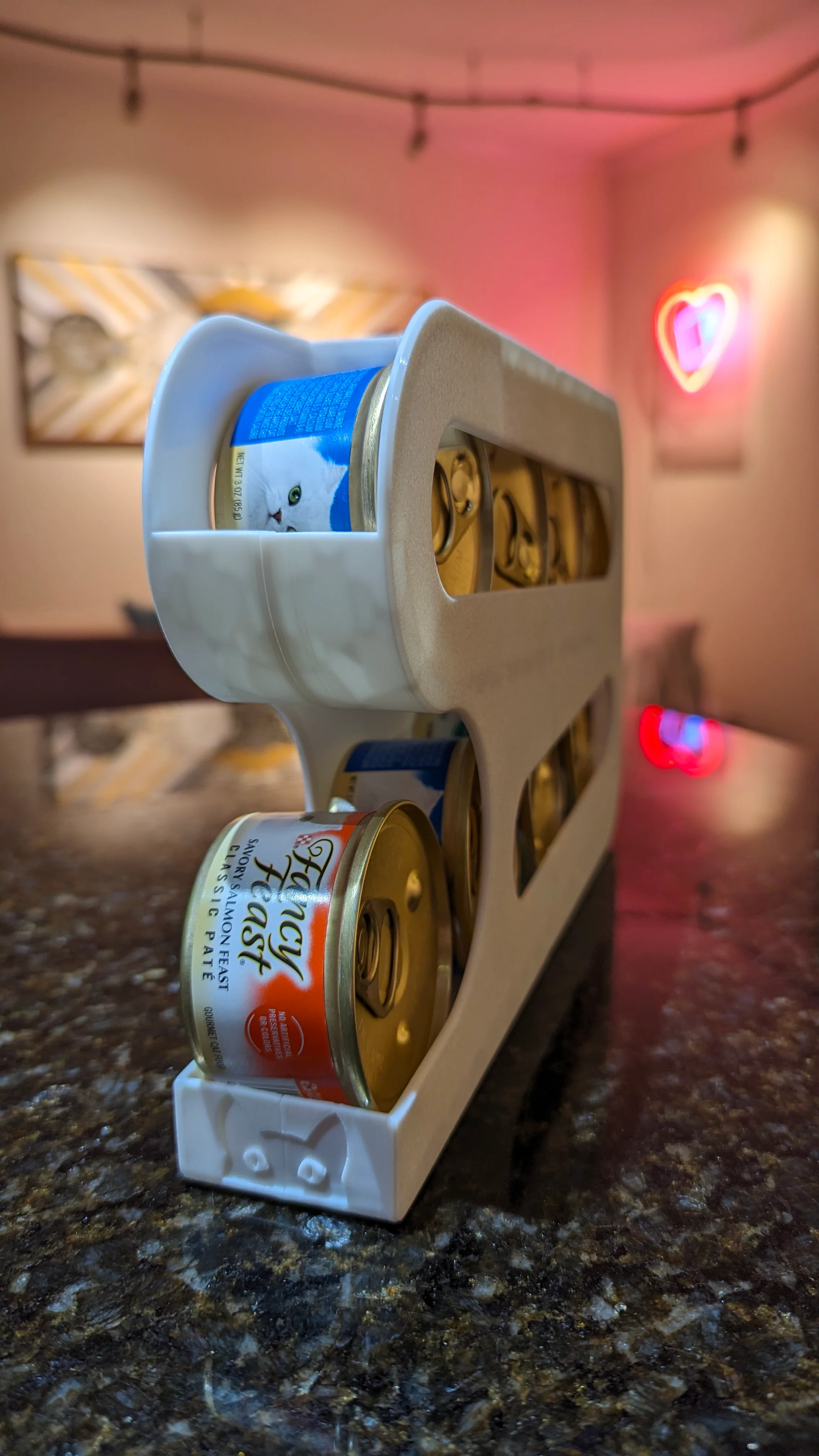 Cat Food Can Dispenser - Commercial Version 3d model