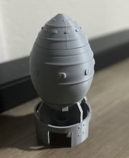Mini Nuke Container and Pencil Holder 3d model