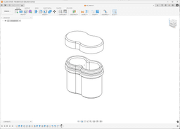 Yet another CR2 case 3d model