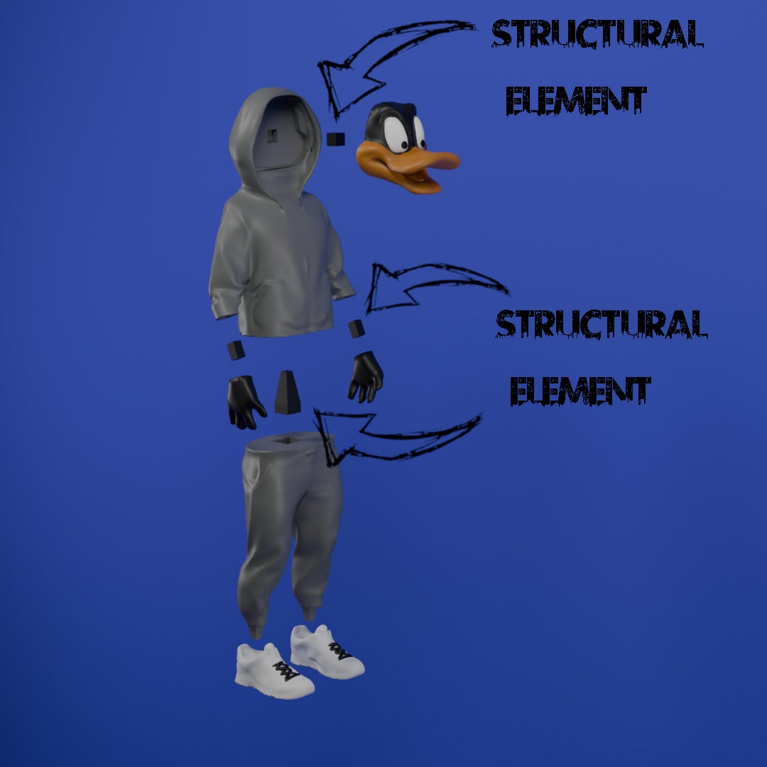 Duffy Urban 3d model