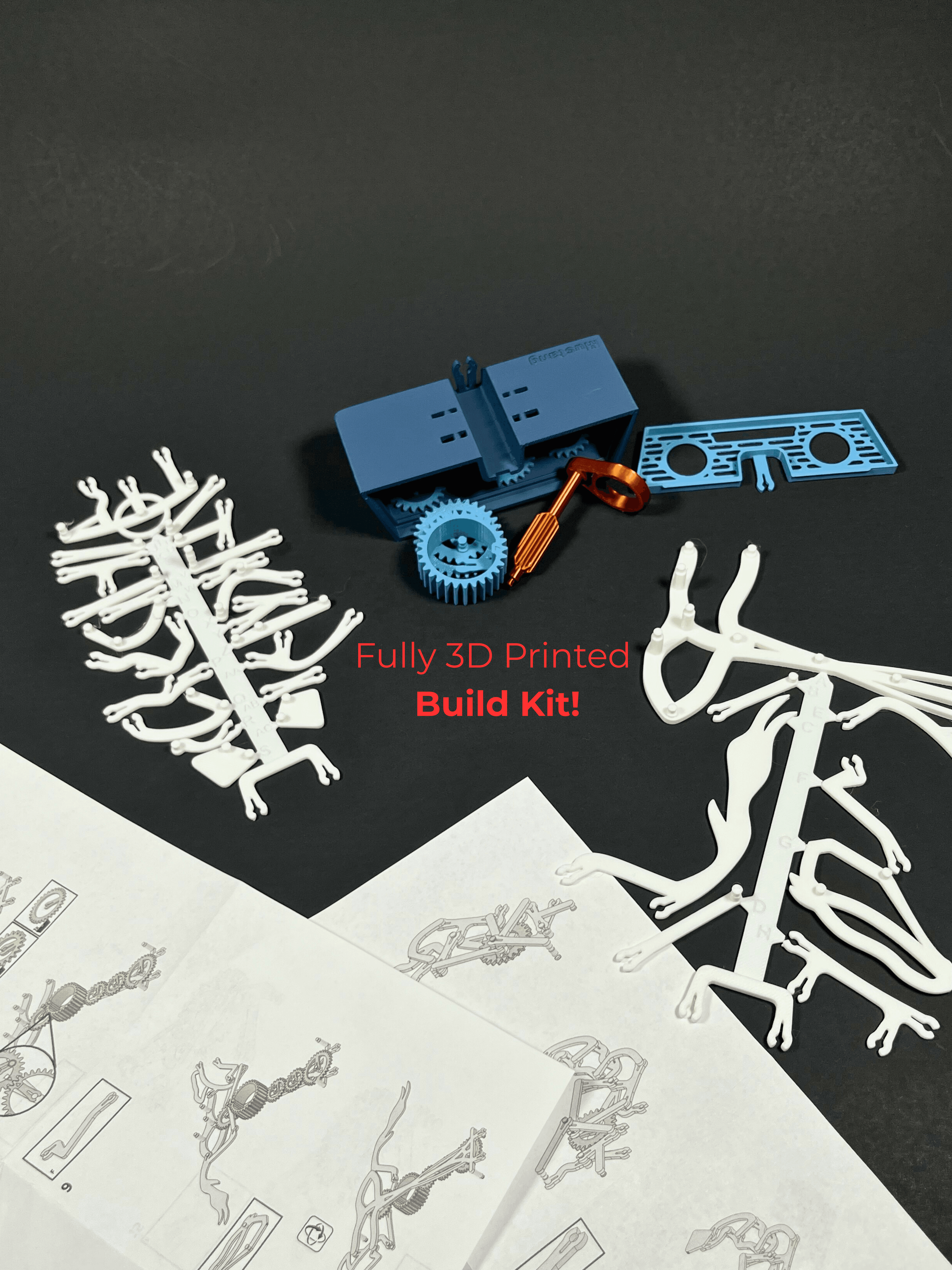 Mustang Mechanism - Kit Card 3d model