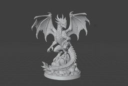 Dragon Model 3d model