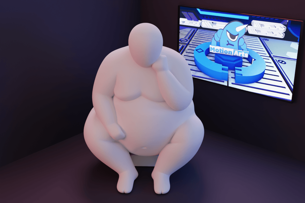 Pessoa gorda pensando.stl 3d model