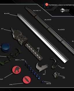 Sword of Omens 3d model