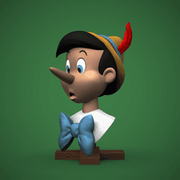 Pinocchio Bust