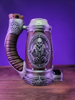 Necromancer 12 oz Can Cozy Dice Tower Double Pack 3d model