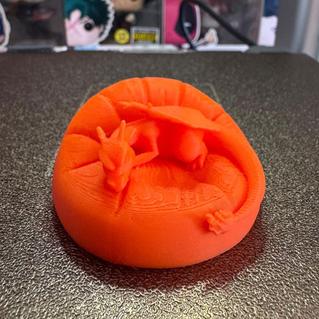 Sleeping Charizard 3d model
