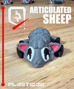 Articulated Sheep — The Fluffiest Farmstead Friend 3d model