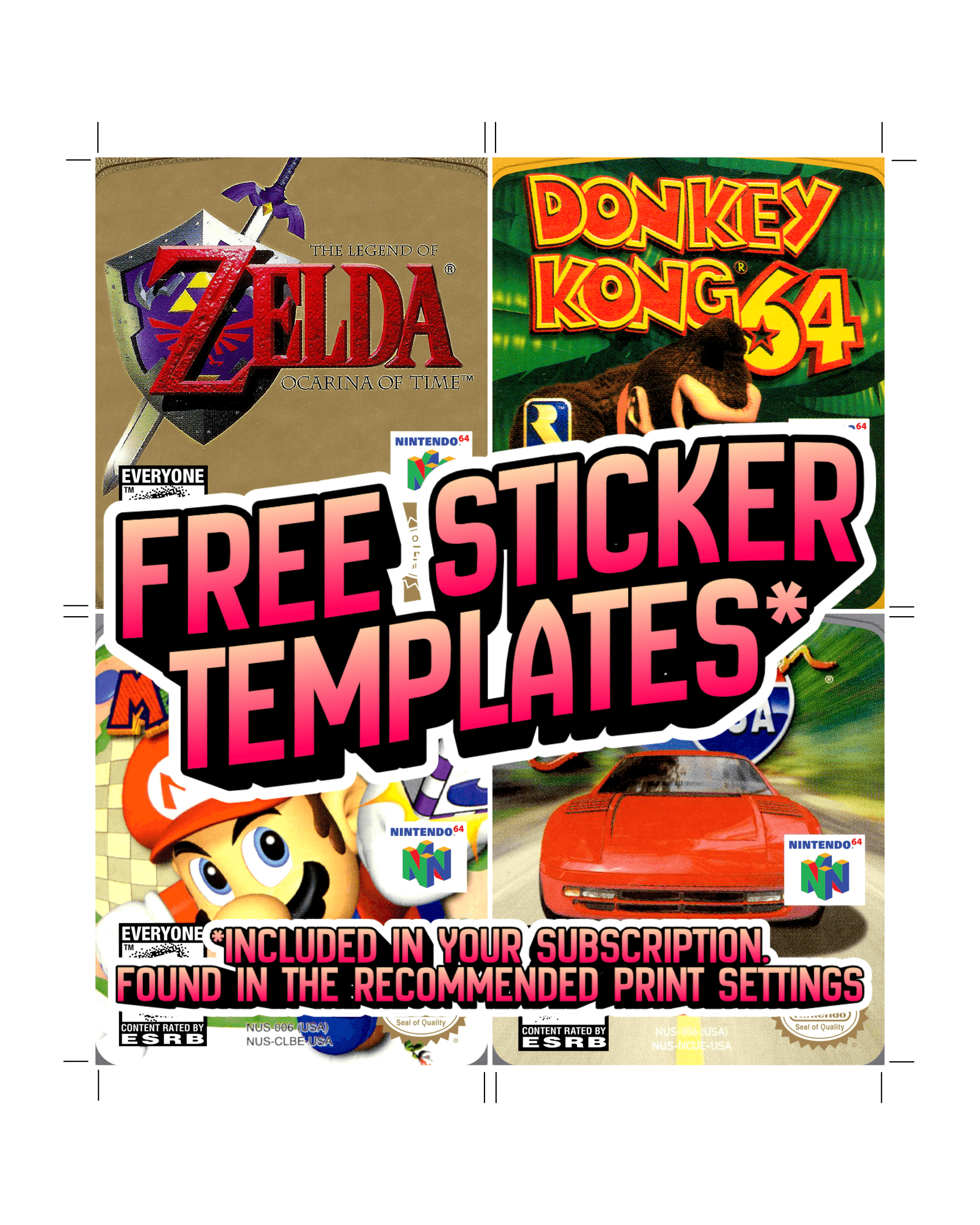 N64 Switch Game Case 3d model