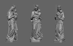 Our Lady Victory 3D Scanning STL Printable 3d model