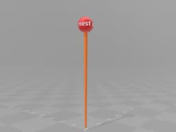 nest-pin for strategic map 3d model