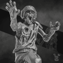 Pandemic Zombie 3d model