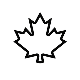 Maple Leaf Cookie Cutter STL File - 4 inches 3d model