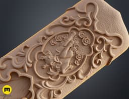 Chinese sword of the Tang Dynasty 3d model