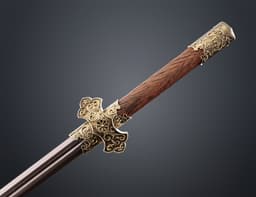 Chinese sword of the Tang Dynasty 3d model