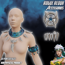 Rogue Redux Accessories Marvel Rivals 3d model
