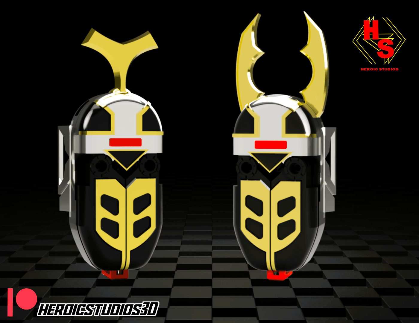 Thunder Ranger Morphers 3d model